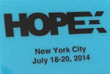 HOPE X (2014): "Disruptive Wearable Technology" (Download)