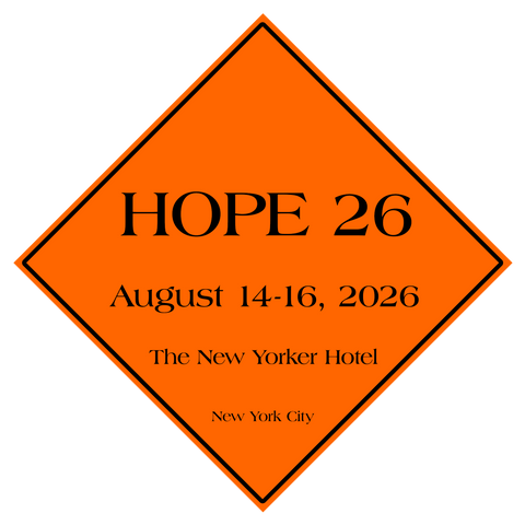 HOPE 26 (2026): "The Server Knows Nothing: Designing Emergency Apps With Nothing to Subpoena" (Download)