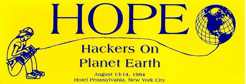 Hackers On Planet Earth (1994): "HOPE Opening Address" (Download)